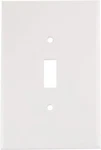 Leviton 88101 1-GANG Toggle Device Switch Wallplate, Oversized, White. Fixed Price $95.65.