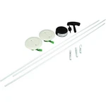 Wiremold 30 In. L. White Channel Grommet Kit CMK60 086698001222. Fixed Price $30.60.