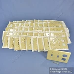 Leviton 86021 Ivory Switch Receptacle Outlet Cover Thermoset Wallplates 50-PACK. Fixed Price $88.34.