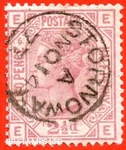 Sg. 141. J7. Ee ". 2 D Rosy Mauve. Plate 6. Fine 14TH November 187 B89991. Fixed Price $100.85.