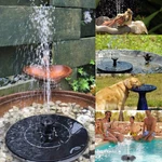 Bird Bath Fountain Solar Powered Water Pump Floating Outdoor Pond Garden Pool Us. Fixed Price $12.21.
