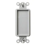 Hubbell 2100GY Blank Communication Modular Outlet Cover. Fixed Price $17.99.