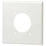 Leviton 2-GANG Flush Mount 2.15" Diameter Device Receptacle Wallplate, White. Fixed Price $19.99.