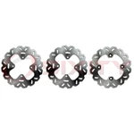 Front + Rear Rotor 2007-2008 Can-am Outlander Max 400 Ho Set Full Kit Std No. Fixed Price $78.99.