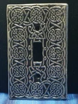 Retired Celtic Spirit Pewter Light Switch Plate Single Fellowship Foundry. Fixed Price $37.99.